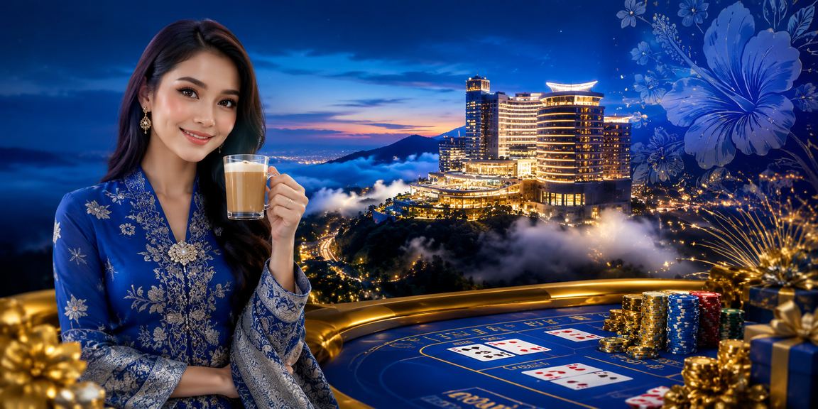 Pemain poker dalam kasino di Kuala Lumpur